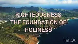 Breaking News!!! Righteousness is not a behavior or character. Get the full story 