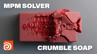 Houdini Tutorial - MPM Crumble for Beginners - Preview