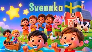🎵 Roliga Barns&aring;nger &ndash; Sjung och L&auml;r! | Musikloop f&ouml;r Barn 🎵