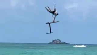 Kite Hydrofoil Big Air with Ben Corbett