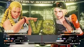 SONIO- (Karin) vs sako (Lucia)：SONIO-（かりん）vs sako（ルシア）