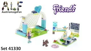 Lego Friends 41330 Stephanie&acute;s Soccer Practice - Lego Speed Build Review
