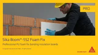 Sika Boom&reg; 552 Foam Fix for professional use