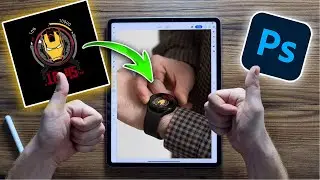 iPad Photoshop ile Saat Ekranı Mockup Yapma – Gerçekçi Görsel Oluşturma - Desen giydirme iPad