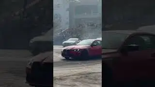 BMW drifting at Auto expo Pragati maidan Delhi #autoexpo2025 #automobile #bmw #drift  #bmwmpower