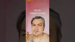 Longhair journey day 84 #hair #longhair #hairlength #longhairdontcare #hairstyle #hairgrowth