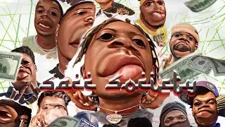 SaccLyfe & TNB Tha Label - Sacc Society (feat. YNG Retro, 2K RRS, Leftway, Sode Goes) Official Audio