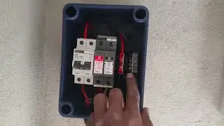 Solar invertor,acdb,dcdb wiring or connection kese kre#solar #electric 