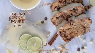 Italian Cannoli Pound Cake