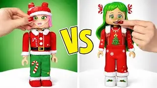 DIY Giant Doll vs Store Doll 🤖👛 | Roblox-Inspired Style Challenge