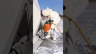 This is How They Fish in -40&deg;C! 😱 #camping