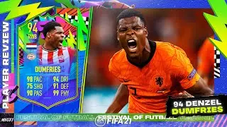 DUTCH BRICK WALL! 🇳🇱 SUMMER STARS DENZEL DUMFRIES PLAYER REVIEW! FIFA 21 ULTIMATE TEAM