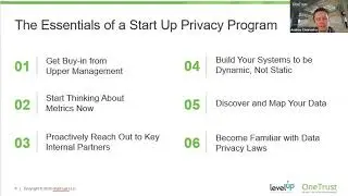 Privacy 101: Where Do I Start? Learn to build or expand an effective privacy program