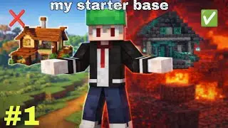 Minecraft series but my first home in nether (ajib sa world) 