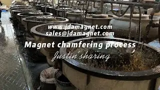 Precision Chamfering of Magnets: A Behind-the-Scenes Look at Our Factory