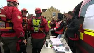 BBC Look North 11th November 2019 Flooding emergency in Fishlake, Doncaster