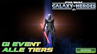 Großinquisitor Event - alle Tiers | #starwars #galaxyofheroes #swgoh