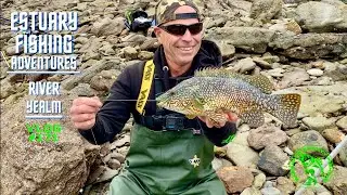 Sea Fishing Uk | Estuary Fishing The Secret Beach | River Yealm Diaries | Vlog#171