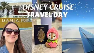 DISNEY DESTINY CRUISE TRAVEL DAY ✈️  Porter Flight, Pre-Cruise Hotel, & Publix Run