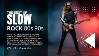 Slow Rock Music 80s 90s &bull; Warm Rock Calm for Reflective Hours