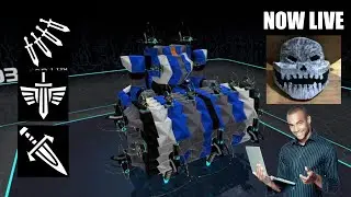Testing Insect legs and Lower Tier weapons = Azure Spider = Just Chilling in RC Now Live
