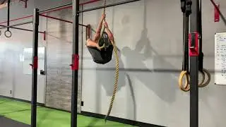 Rope Climb Foot Clamp Progression (Jumping)