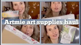 ARTMIE ART SUPPLIES HAUL🛍🌟 #artistlife #artsupplieshaul #artmie