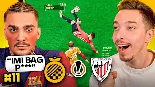 DRAQU BUBUIE DE NERVI PENTRU PRIMA DATA IN DUBLA CU BILBAO DIN CARIERA CU FC SMECHERIA #11! FC 25
