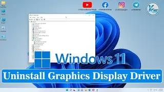 ✅ How To Uninstall Graphics Display Driver in Windows 11