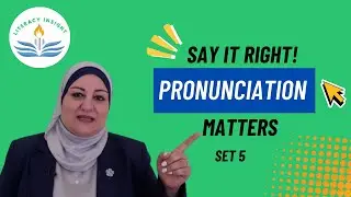 Say it Right! English Pronunciation - Set 5 | Communicate Well in English With Ms.Tagrid