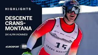 SKI ALPIN : Franjo Von Allmen EXPLOSE la descente et envoie un message avant les JO