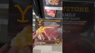 Only in America: Yellowstone Dutton Family BBQ Meatloaf Meal 🇺🇸🍖