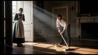 THE MAID ARRIVES AT WORK AND FINDS THE PRINCE CLEANING THE HOUSE &mdash; THE REASON MADE HER CRY