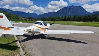 Flying through the Alps VFR at high density altitude (with ATC)