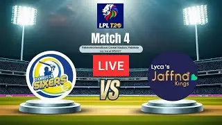 🔴 DAMBULLA SIXERS vs JAFFNA KINGS Live  | DS vs JK Live Score & Commentary | LPL 2024