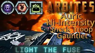 Auric Light The Fuse: Executioner Arbites shield maul/pistol - Darktide 40k