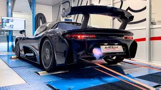 Dallara Stradale Full exhaust Biesse Racing Bergamo