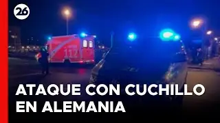 🚨 ALEMANIA |  Ataque con cuchillo en el memorial del Holocausto en Berlín