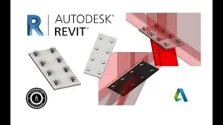 Revit - Create a Bolted Connection Plate