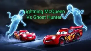 Lightning McQueen vs Ghost Hunter 👻⚡ | Haunted Highway Horror Adventure