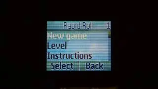 NOKIA 1600 - Game - Rapid Roll