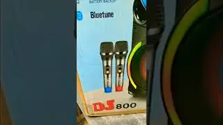 Audionic DJ 800 Double Wireless Mic Double 12
