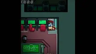 Hide N seek among us: best hiding spots on the SKELD map #shorts