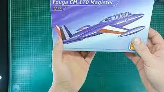 Обзор Fouga CM-170 Magister от Heller