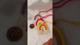 Macrame &ldquo;Rainbow&rdquo; #grstudio #macrame #handmade 
