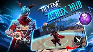 best 3 finger custom hud in ff Il Full practice in zerox ff custom hud Settings🥵
