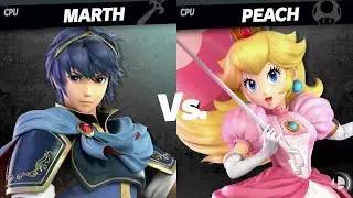 Super Smash Bros. Ultimate - You are MCJr's Worst Enemy in SSB Brawl,Peach!