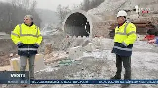 Prva TV - Vesti - Tunel Munjino brdo