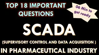SCADA in pharmaceutical industry l Supervisory control and Data acquisition system in pharma company