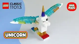 LEGO Classic 11013 Unicorn with Wings Building Instructions 005